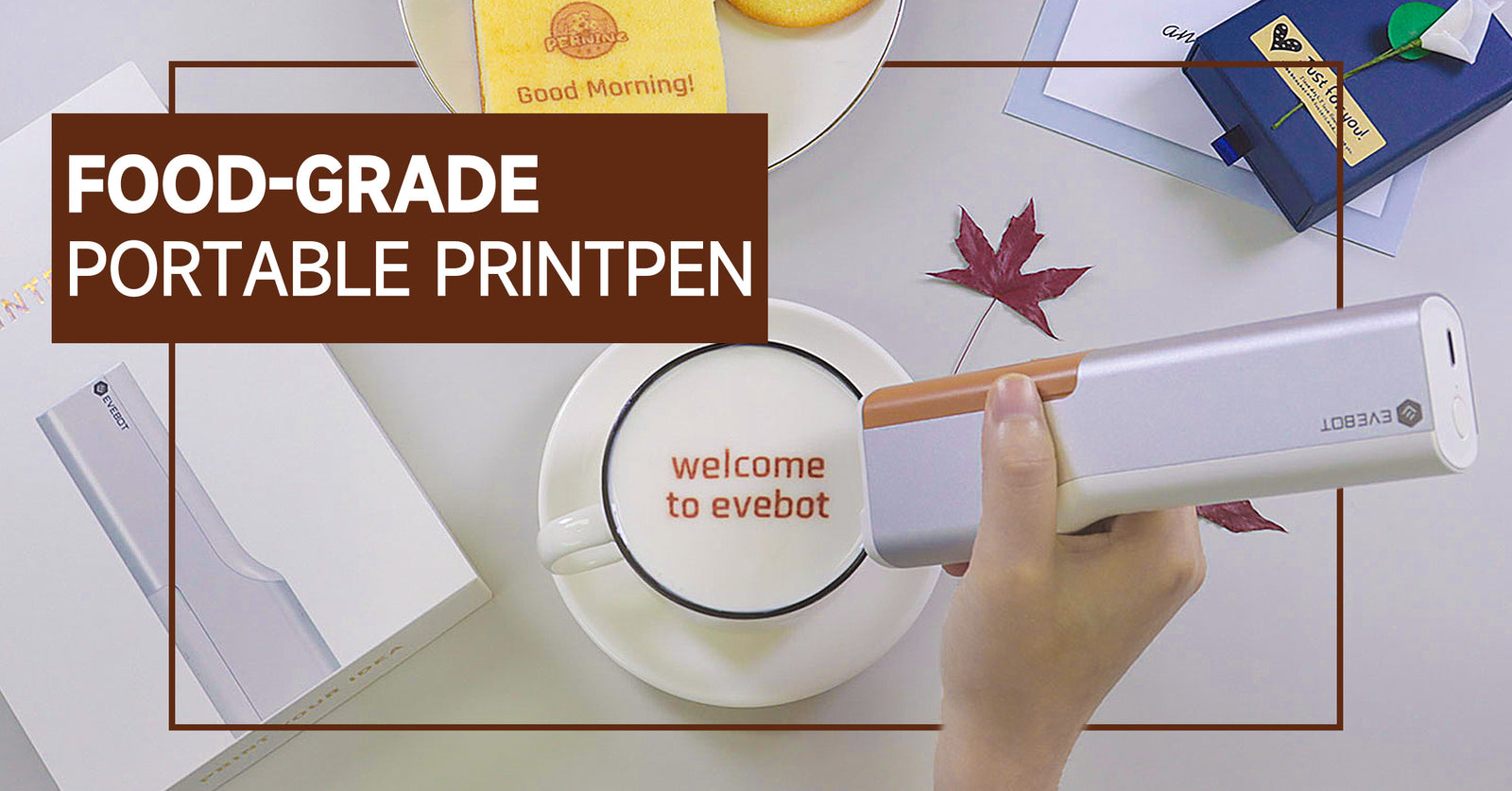 Food-grade Portable PrintPen Creates Infinite Possibilities